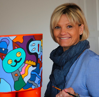 sofi francerie, artiste peintre et designer dans les pyrénées orientales 66