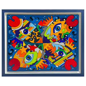 Tableau collection Bord de mer par Sofi, artiste peintre France pour des toiles colorées modernes, toile colorée, tableau coloré moderne et original