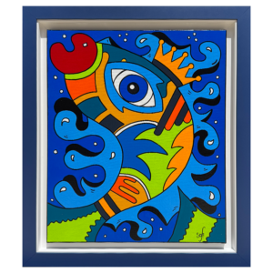 Tableau collection Bord de mer par Sofi, artiste peintre France pour des toiles colorées modernes, toile colorée, tableau coloré moderne et original
