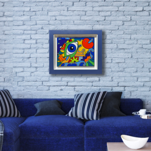 Tableau collection Bord de mer par Sofi, artiste peintre France pour des toiles colorées modernes, toile colorée, tableau coloré moderne et original