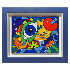 Tableau collection Bord de mer par Sofi, artiste peintre France pour des toiles colorées modernes, toile colorée, tableau coloré moderne et original