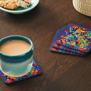 sous verre collection good fish - sous-verres colorés sur le thème des poissons