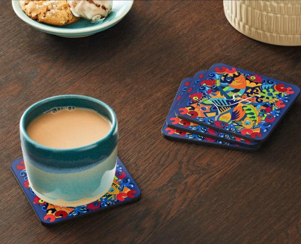 sous verre collection good fish - sous-verres colorés sur le thème des poissons