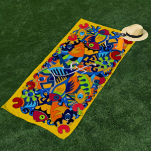 serviettes de plage collection good fish - serviette de plage colorées sur le thème des poissons