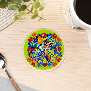 sous verres collection good fish - sous-verres colorés sur le thème des poissons, sous verre mer